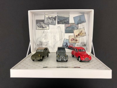 NOREV 1/43 CITROEN 2CV 60 ANS box set limited/numbered edtion