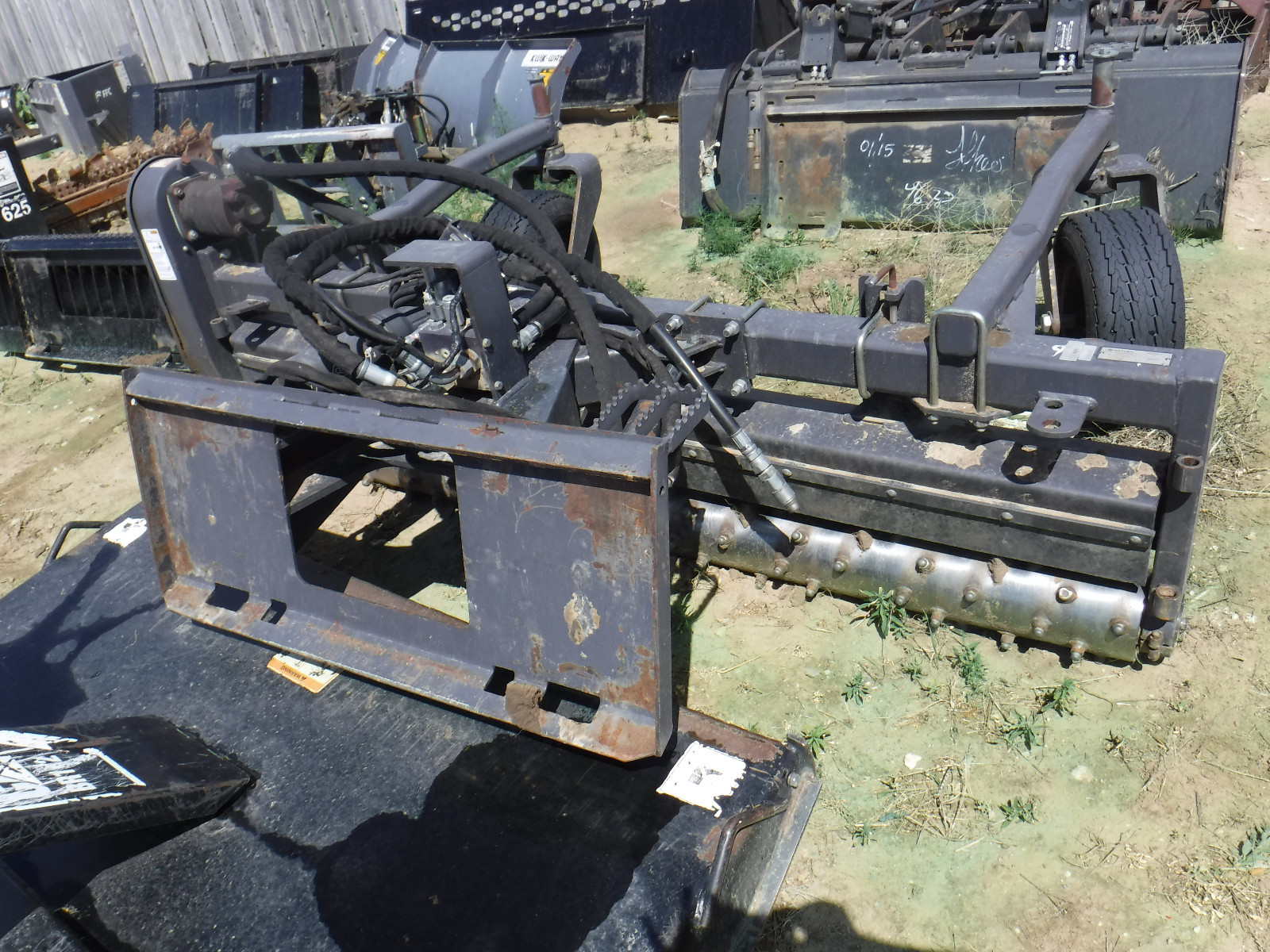 MX8 Harley Rake Attachment