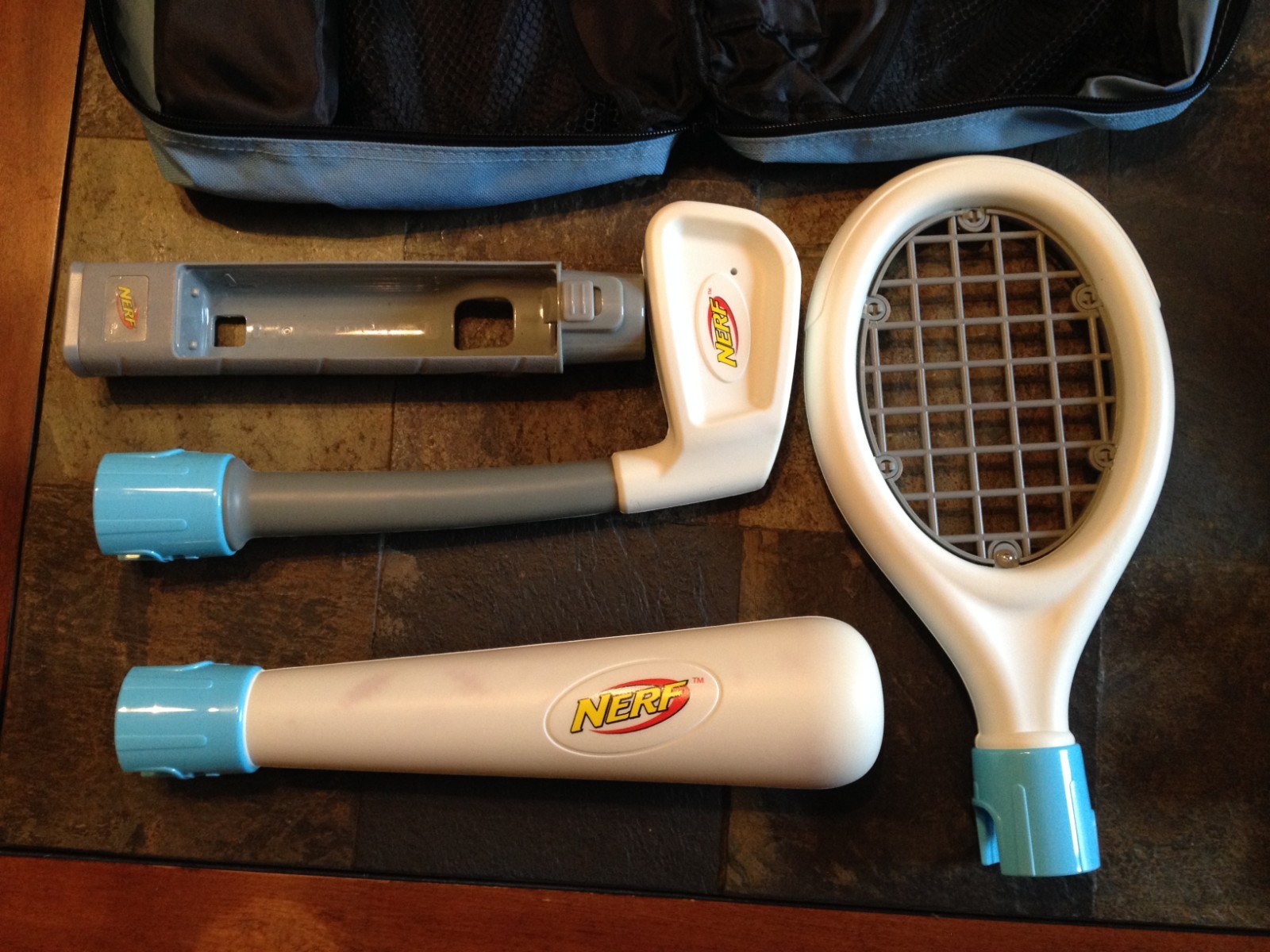 Wii Nerf Sports Pack in Carrying Case