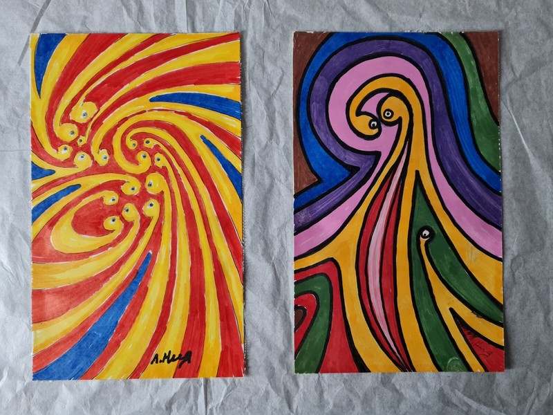 Tableau Abstraits Ou SurrÃ©Alistes Par 