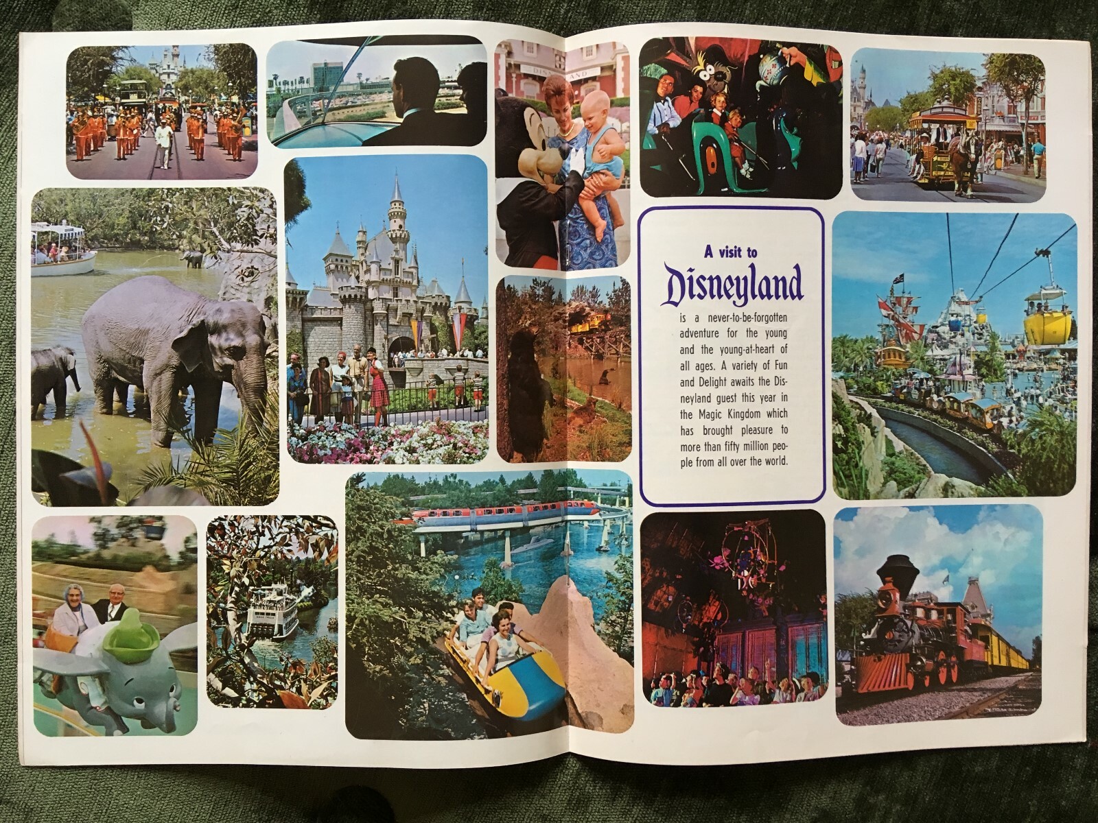VACATIONLAND MAGAZINE DISNEYLAND SUMMER 1966 IT'S A SMALL WORLD COVER