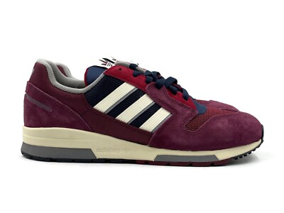 Adidas ZX 420 Men s Size 13 Retro Shoe Maroon White Athletic Fashion Sneaker