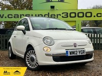 2012 Fiat 500 1.2 500 Lounge RHD 3dr Hatchback Petrol Manual