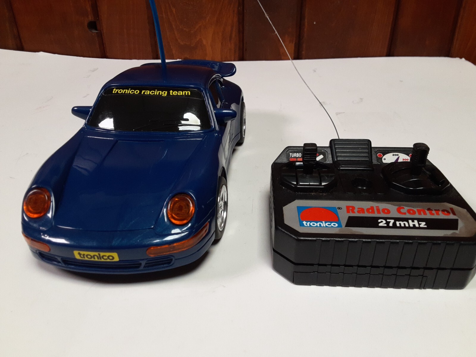 Rare 1980's Nikko / Tronico Racing Team RC PORSCHE 911 Turbo w/ Controller Rare 1980's Nikko / Tronico Racing Team RC PORSCHE 911 Turbo w/ Controller