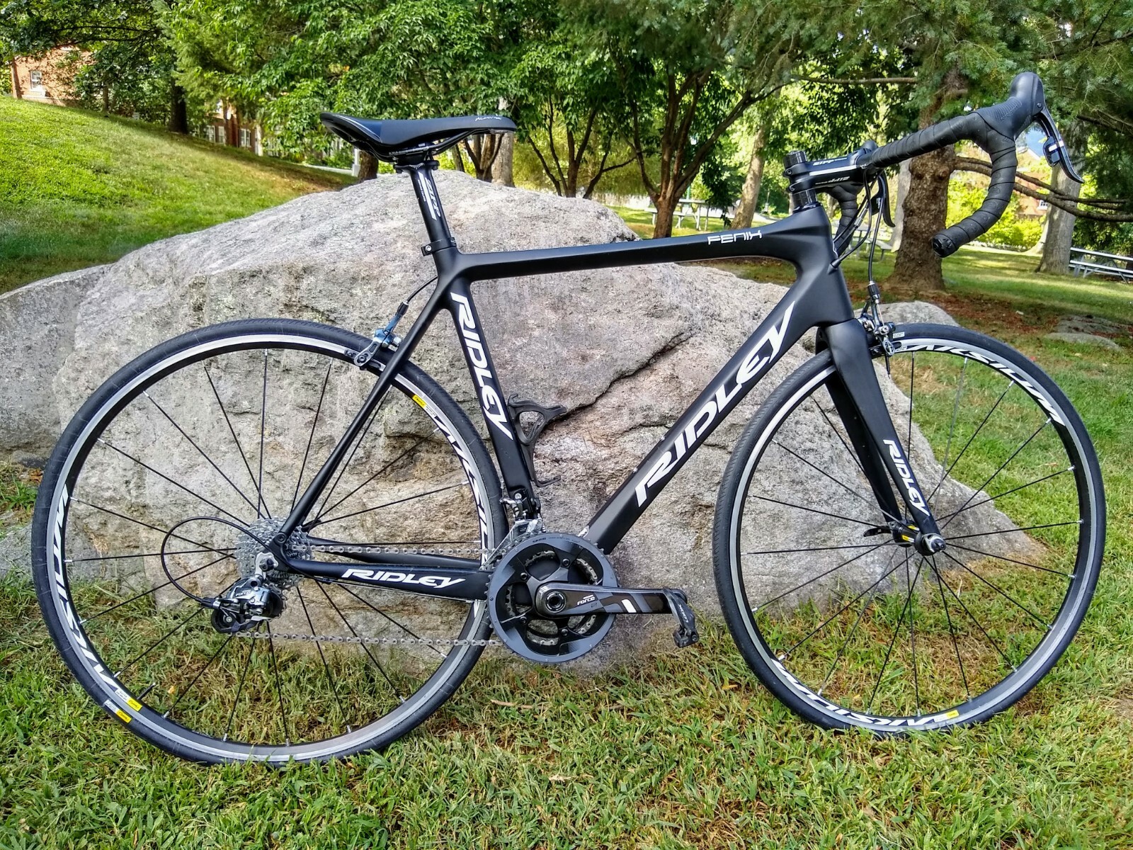 Ridley Fenix Road Bike Black Size Medium (54cm) - SRAM Force, great condition
