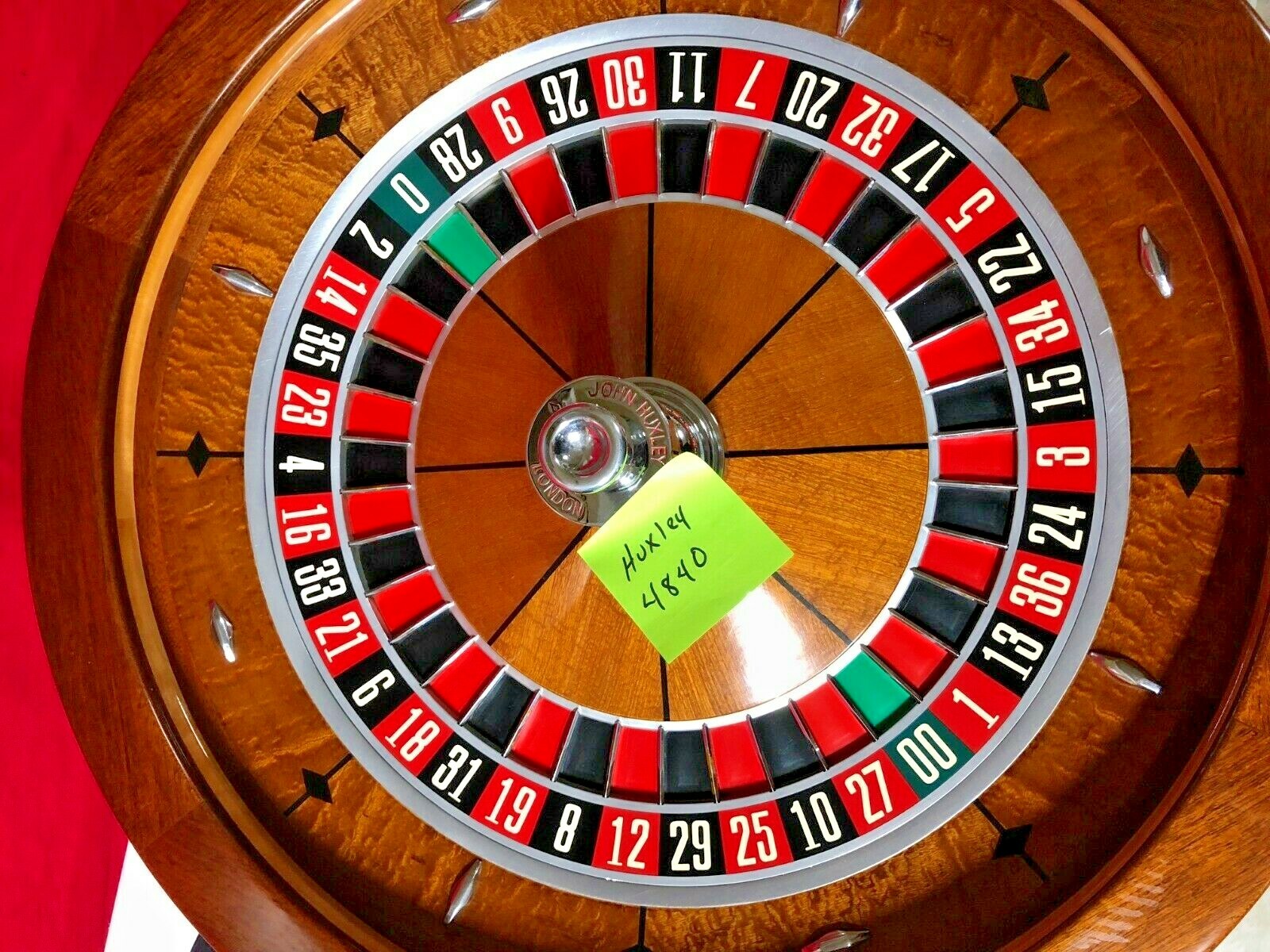 Roulette Wheel TCS JOHN HUXLEY 32 Inch (Used) #48400/00