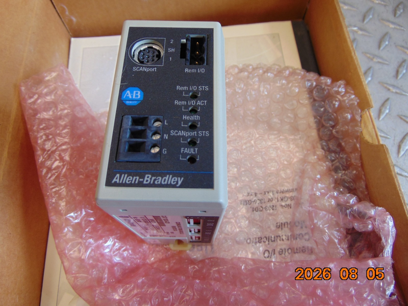 ALLEN BRADLEY 1203-GD1 SERIES C FRN 4.04 COMMUNICATIONS MODULE REMOTE I/O