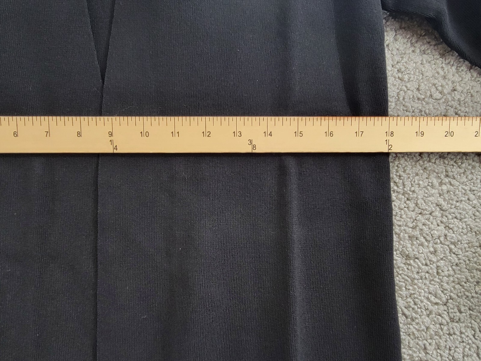 Kasper Open-Front Long-Sleeve Sweater Women's XS Black Solid Pull On Closure - Picture 6 of 17