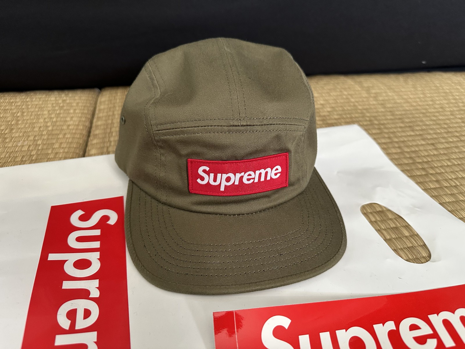 【S2 】【未使用】Supreme Stars Camp Cap 2013 Supreme Stars Camp Cap (Olive) Olive O/S F/W 13 | eBay