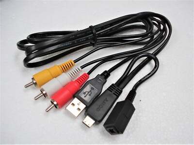 Câble De Charge USB VMC-MD3 Pour Appareils Photo Sony CyberShot - Modèles WX5C, WX7, WX9, Etc.