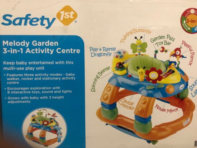 safety 1st melody garden 3 in 1 activity centre