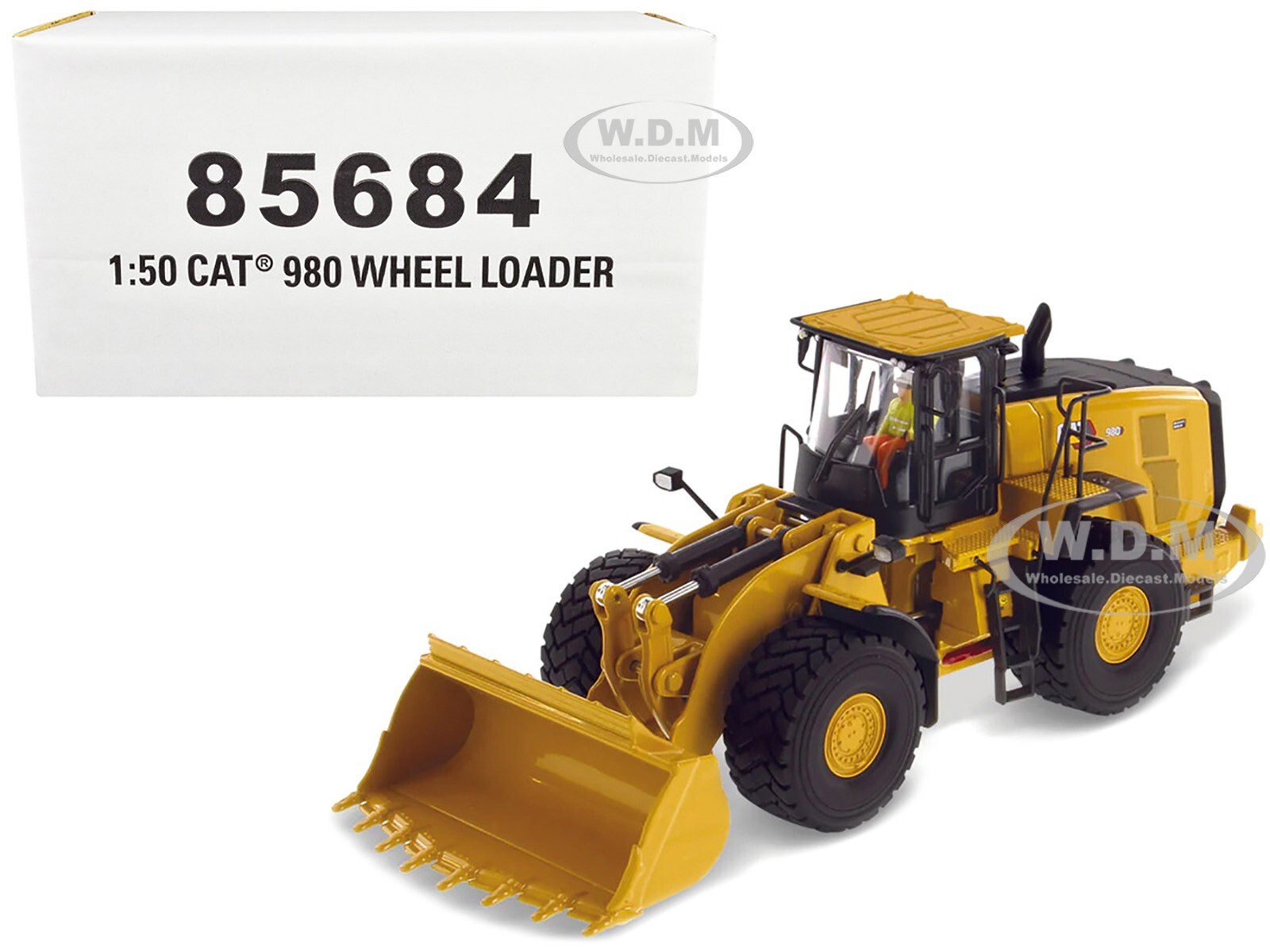 CAT 1/50 980k ノースコット キャタピラー 建機 タイヤショベル CAT CATERPILLAR 980 WHEEL LOADER WITH OPERATOR 1/50 BY
