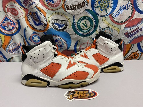 シューズ(男性用) NIKE AIR JORDAN 6 GATORADE Nike Air Jordan 6 Retro Gatorade Men Sneaker 10 White