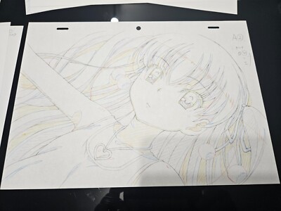 Listen to Me, Girls, I'm Your Father! - Anime Production Art - Miu sketch set