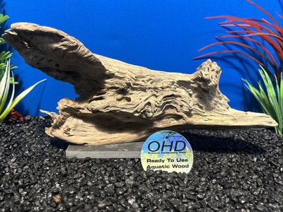 Ready To Use Fish Aquarium Driftwood Aquatic Wood Low Tannins Discus & Pleco