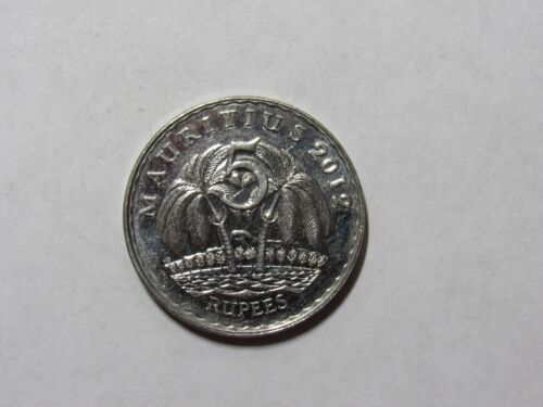 Mauritius Coin - 2012 5 Rupees - Brilliant Uncirculated