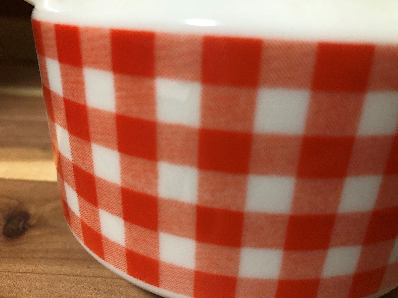 Nevco Japan Orange Check Teapot pre-owned