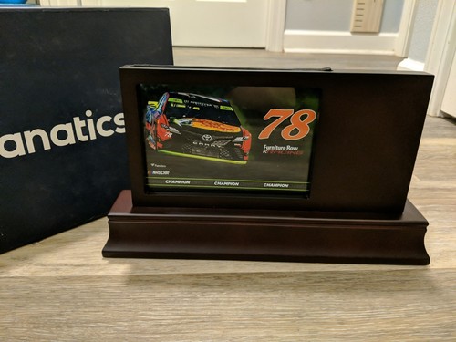 Martin Truex Jr. Furniture Row Racing 2017 Monster Energy Champ Desktop Display