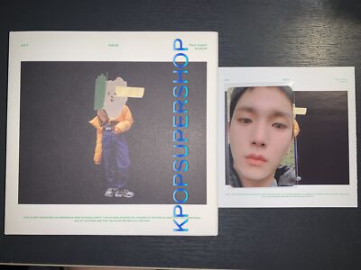 【SHINee・KEY】FACE(The First Album)② Key - Face [White Ver.] The First Album CD + Photocard K-Pop
