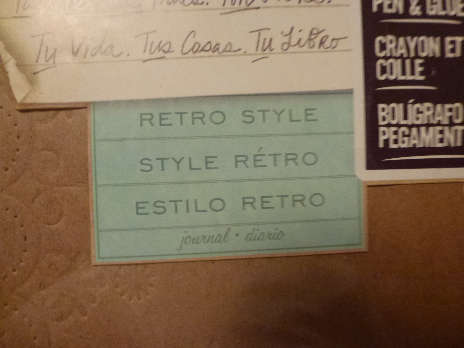 K & COMPANY Retro Style SMASH Scrapbook Journal