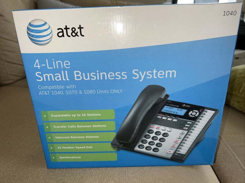 AT&T 4- Line Small Business System 1040 New - Other