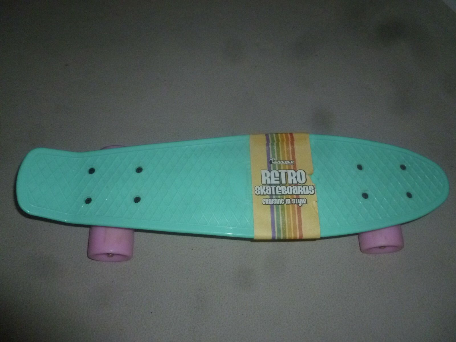 NEW CHICAGO SKATES RETRO PENNY STYLE SKATEBOARD MINI CRUISER