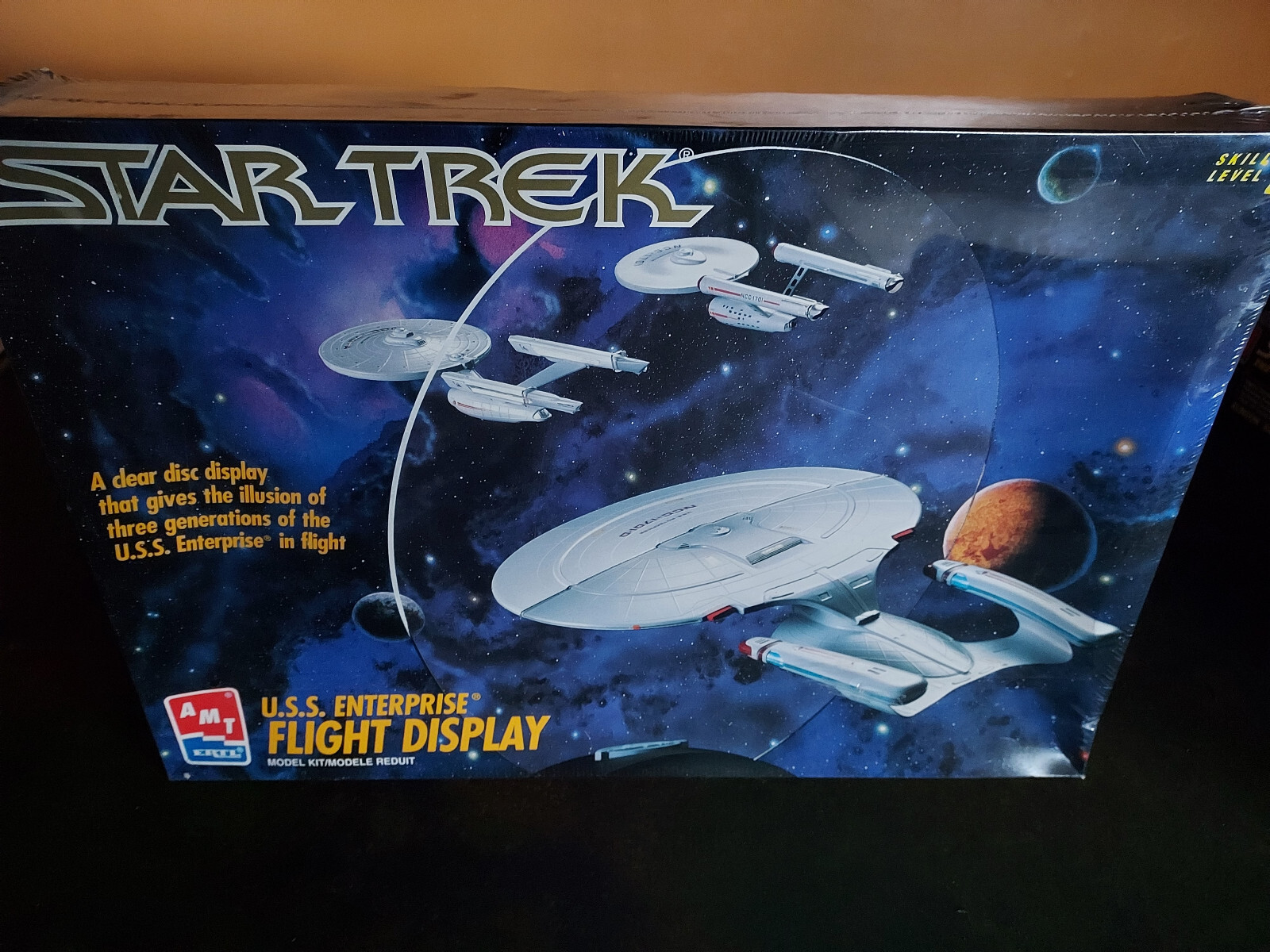 スタートレック U.S.S. ENTERPRISE AMTから『スタートレック』の宇宙艦「U.S.S.エンタープライズ