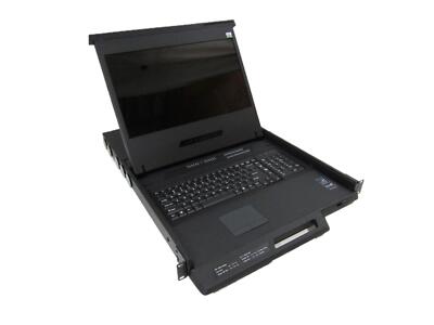 Cyberview LMK1F17-1201DE 17'' Rackmount LCD KVM Console