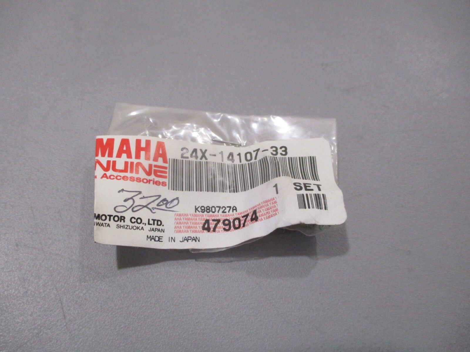 Miei T　0107 ♡ NOS Yamaha OEM Needle Valve Set #3.3 1974 YZ250 YZ360 MX250