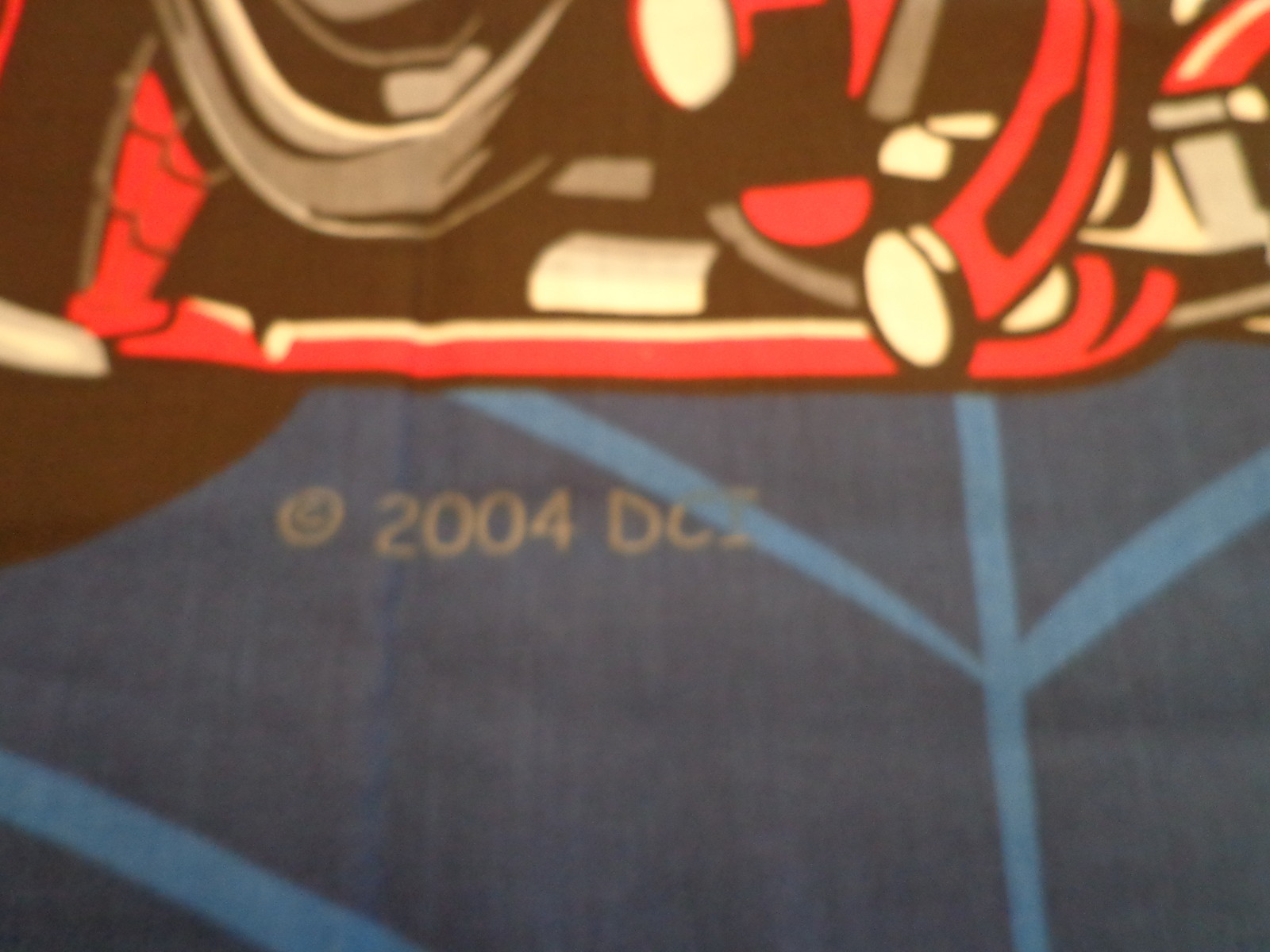 American Chopper Black Widow Bike Fabric Panel Flag or Wall Hanging Fabric 2004