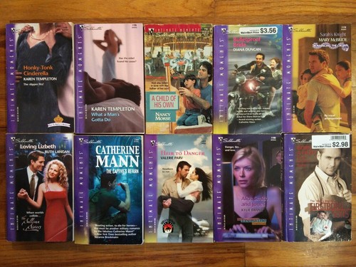 lot of 30 silhouette intimate moments paperback books Romance