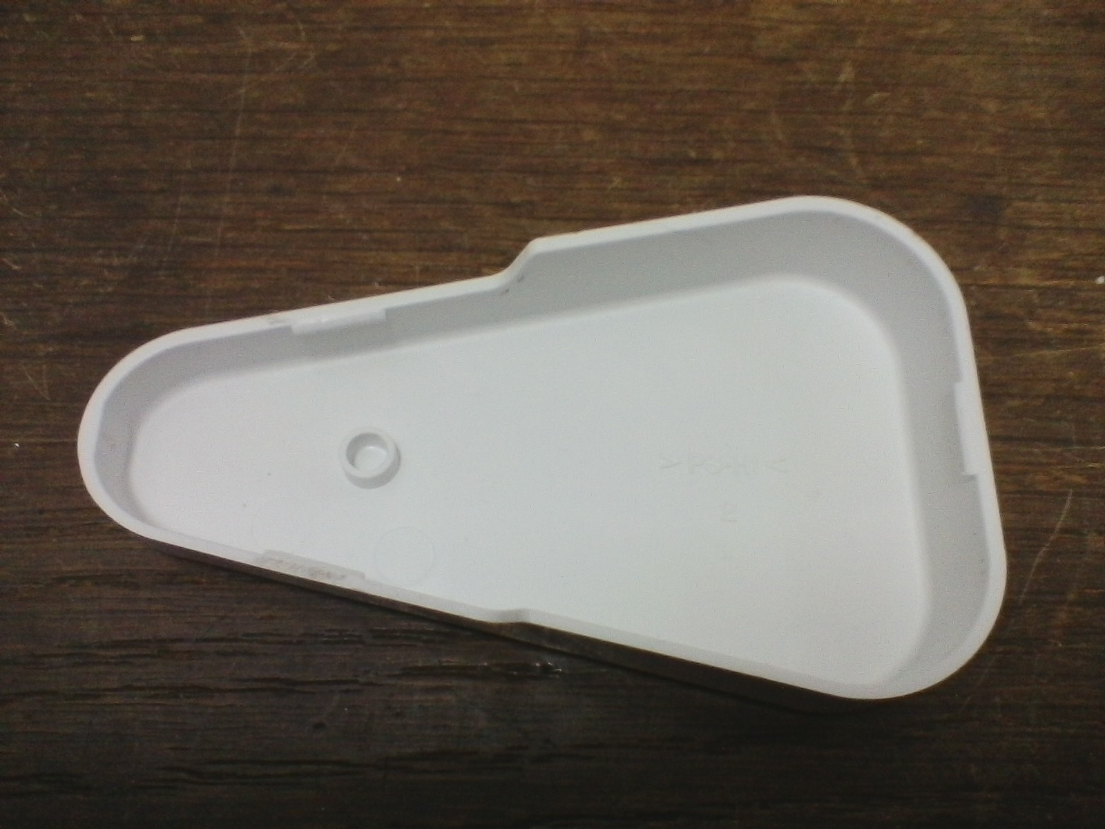 OEM GE WR02X11442 Upright Freezer Upper Hinge Cover White
