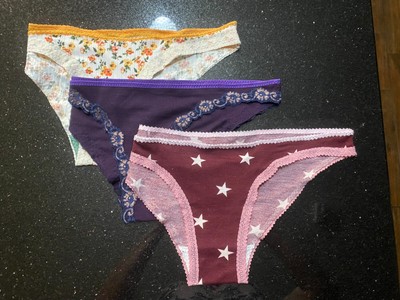 Handmade ladies cheeky panties sz XL