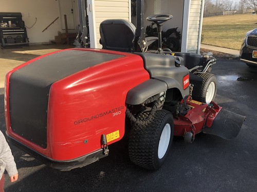 Toro Groundsmaster 360 72' Kubota diesel mower
