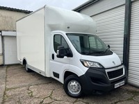 2021 Peugeot Boxer 2.2 BlueHDi Low floor Luton 140ps NO VAT CHASSIS CAB Diesel M