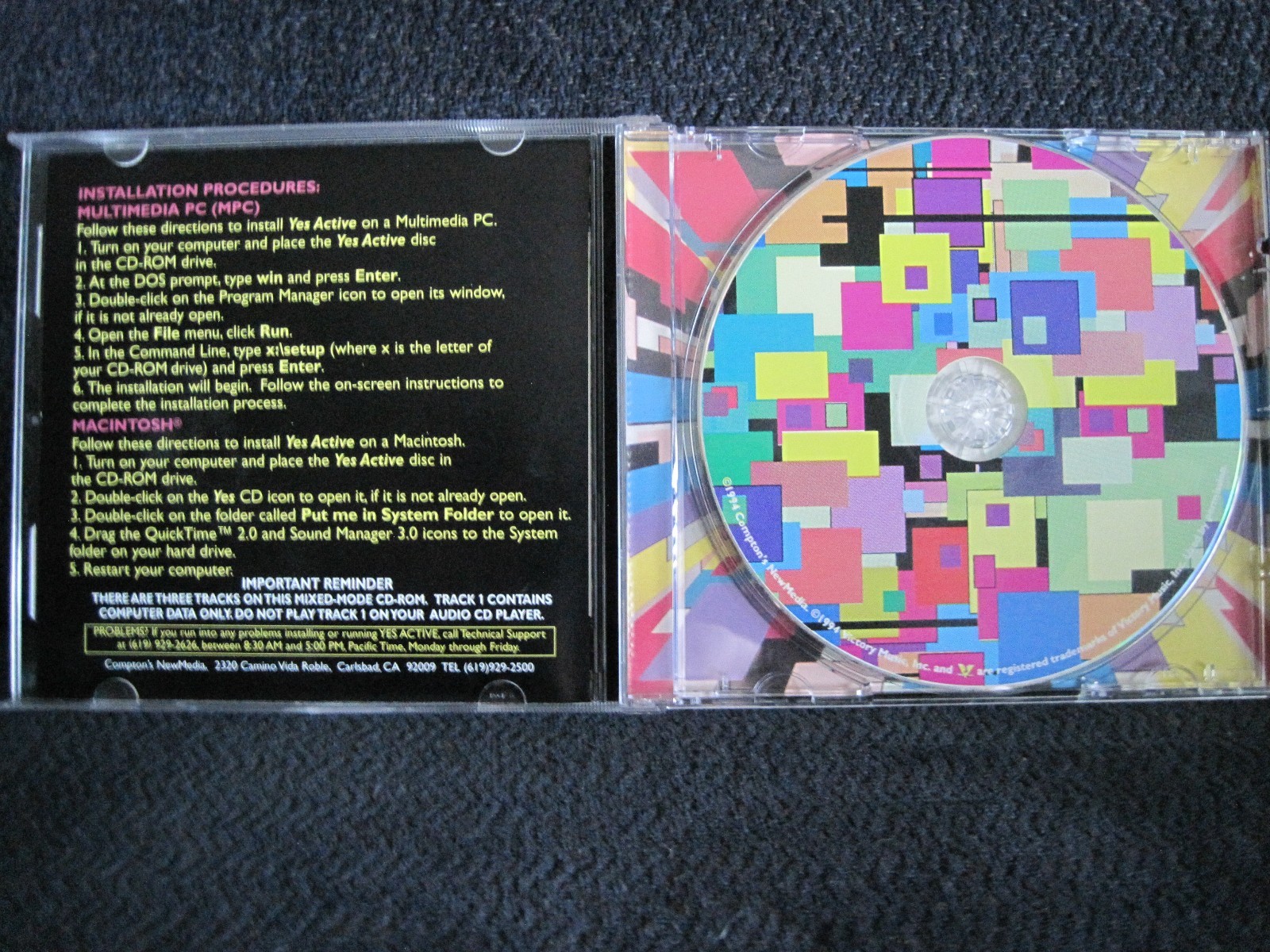 Ultra Rare!!! Yes Active Talk CD-ROM!!! Videos and Interviews!!!