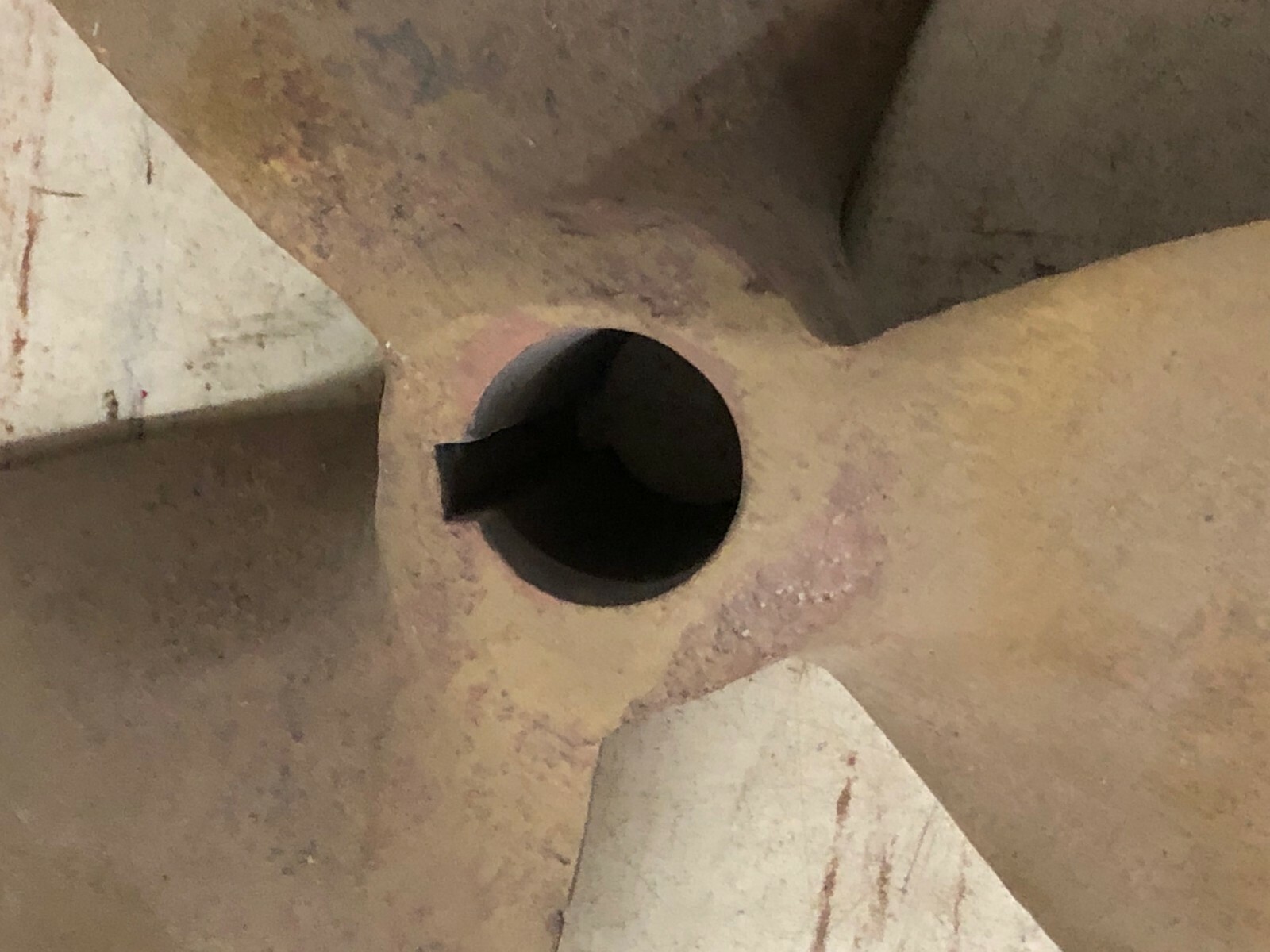 BRASS Mixing Propeller - medium 3 Blade