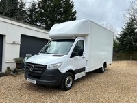 2021 Mercedes-Benz Sprinter 2.1 314 CDi Luton Low Loader LWB Roller shutter door