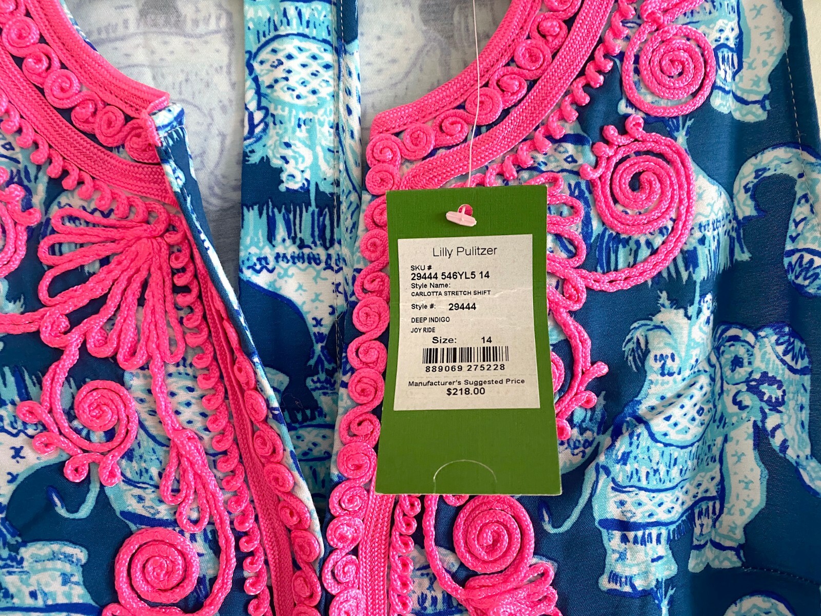 Платье NWT LILLY PULITZER CARLOTTA 
