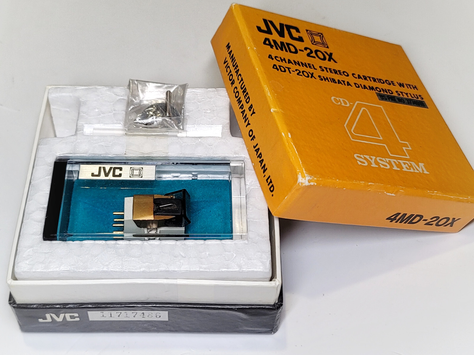 Victor・JVC TC-40HGD ビデオテープ JVC 4MD-20X 4 Channel