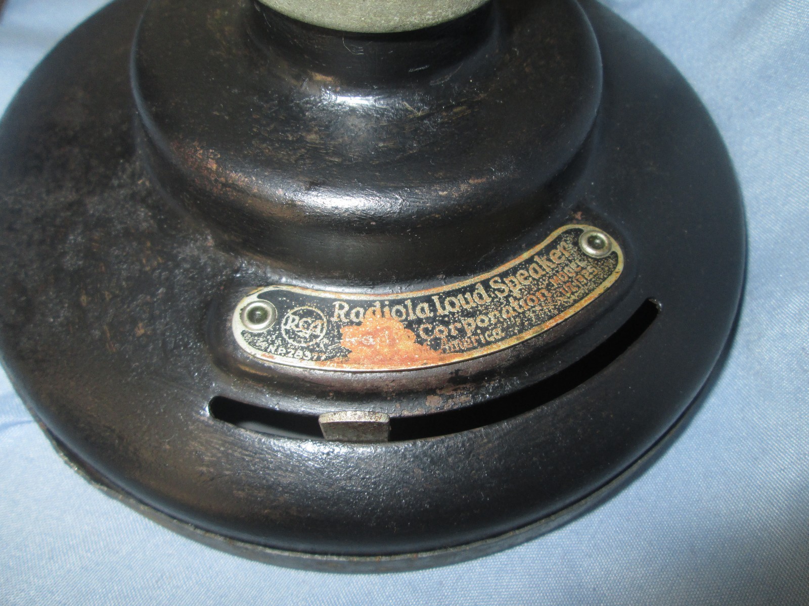 RESTORED RCA RADIOLA  HORN SPEAKER