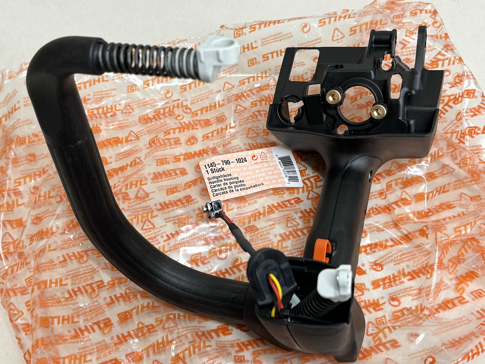 STIHL OEM HANDLE HOUSING 1145 790 1024 MS 201 TC-M MS201TC-M M-TRONIC GENUINE - Picture 2 of 4