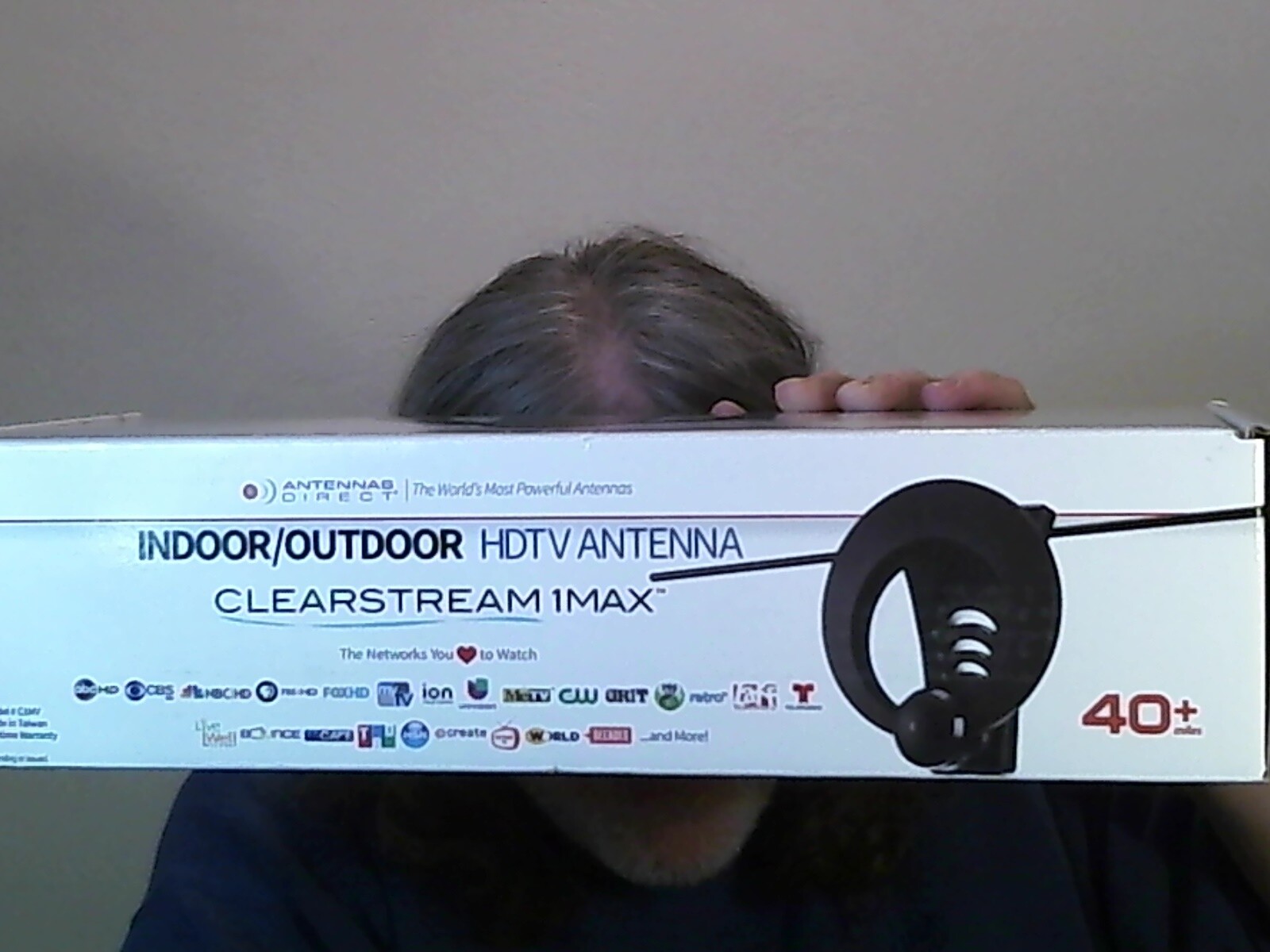 Antennas Direct ClearStream 1MAX Indoor/Outdoor Multidirectional TV