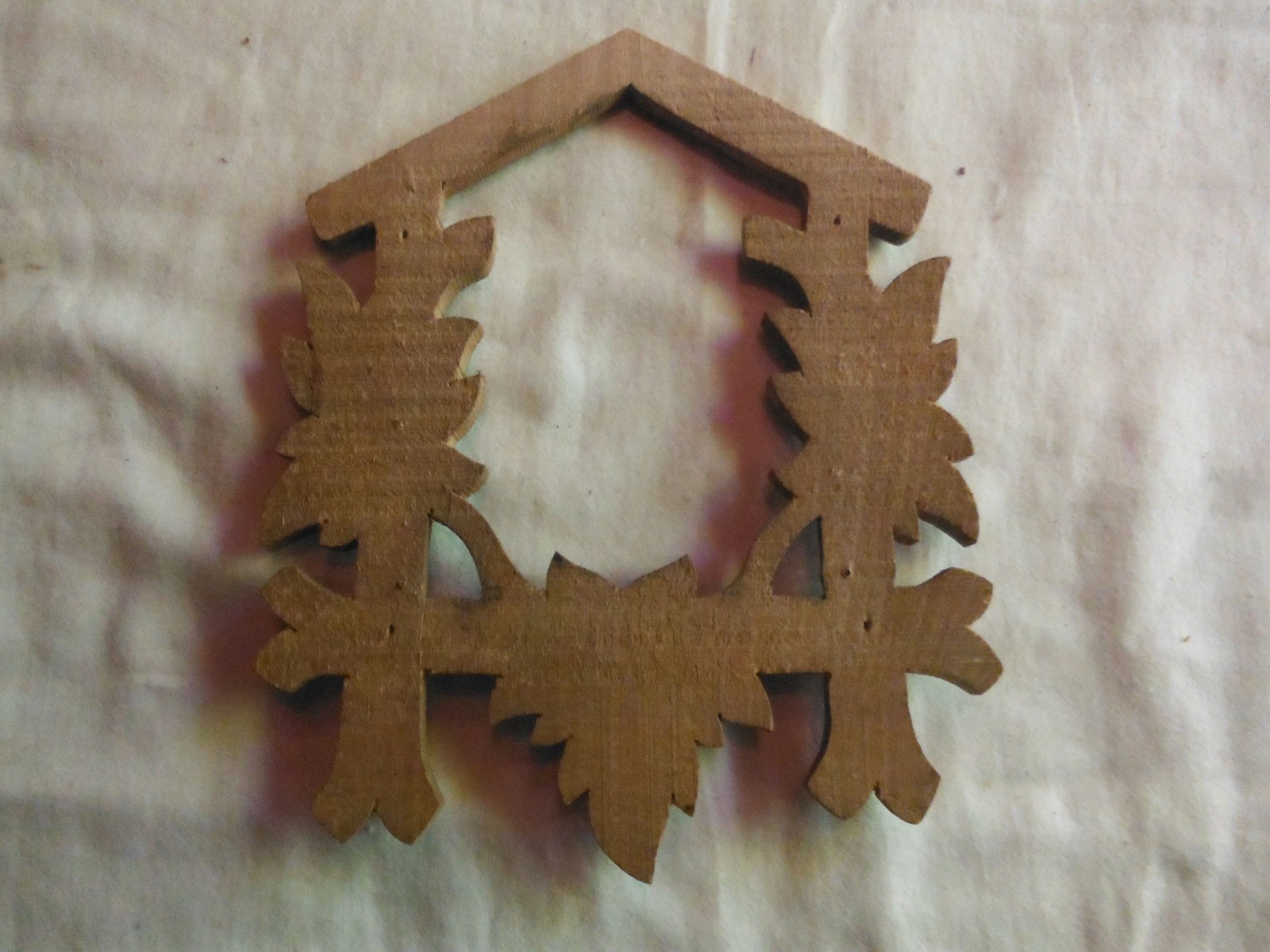 Vintage Cuckoo Clock Trim Surround Replacement