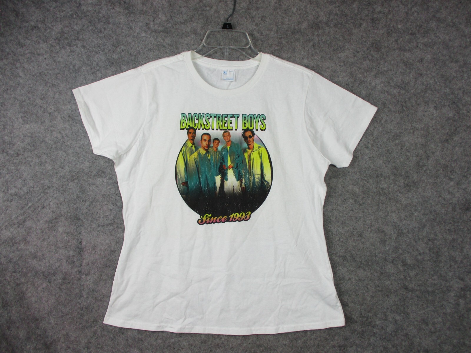 Backstreet Boys BSB Tシャツ XL Backstreet Boys Classic Band Women's Oversized T-Shirt