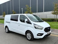 2020 Ford Transit Custom LIMITED 6 SEAT DOUBLECAB CREW VAN-2.0 TDCI 130PS-L2 LWB