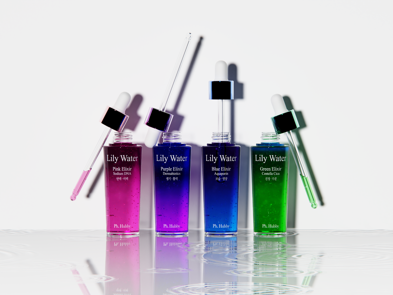 Ph Hubby] Lily Water Elixir Intense Ampoule Korean cosmetics