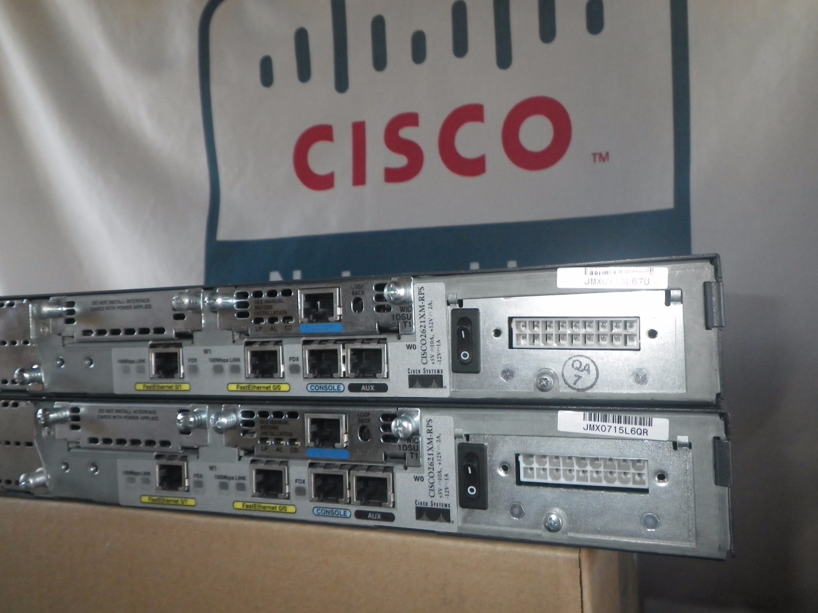 Cisco 2621XM ＋ ASYNC16A ＋ 72-0845-01 CAB-OCTAL-ASYNC - Cisco 72-0845-01