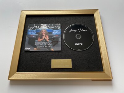      SIGNED/AUTOGRAPHED JESY NELSON - BOYZ FRAMED CD. LITTLE MIX   