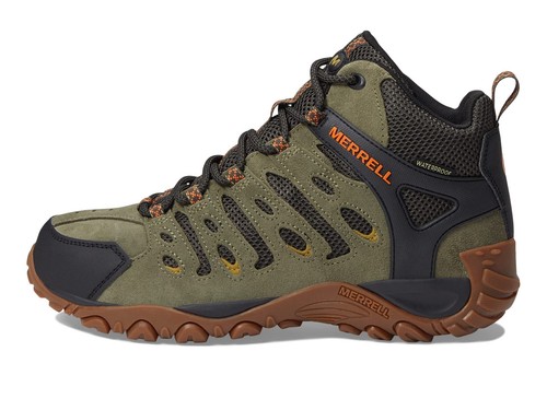 Pre-owned Merrell Crosslander 2 Mid Wp Olive 13 M Sz_13_olive In Green